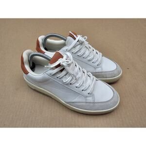 Zara Mens Sneakers shoes Size 40 (Us 8-8.5) White